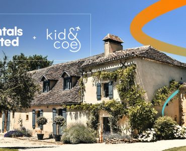 a picture of a house with the words kids and coe on it